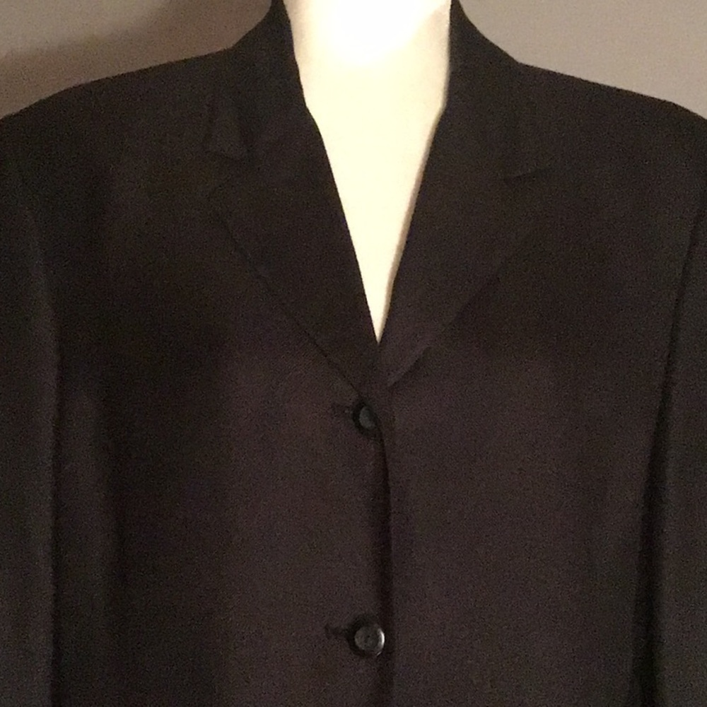 LIZ CLAIBORNE LINEN plus size jacket
